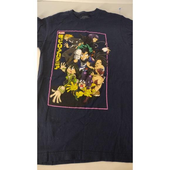 MY HERO ACADEMIA Funimation T-Shirt Navy Size S - Picture 1 of 2